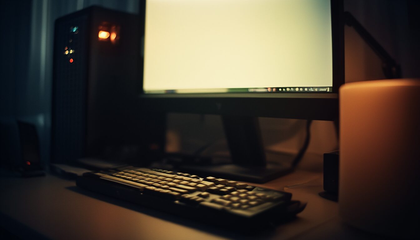 Administrator führt an einem Windows-10-PC über die Eingabeaufforderung eine Systemreparatur mit SFC durch